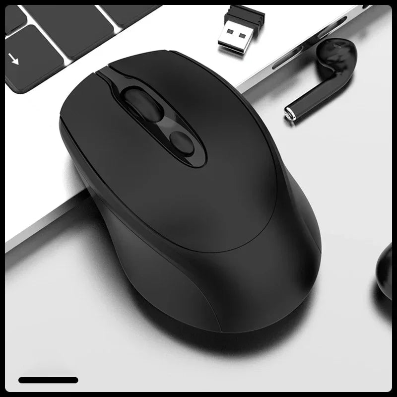 Rechargeable Wireless Computer Mouse 2.4G Bluetooth-Compatible Wireless Mouse USB Silent Gamer Mice For PC Laptop Macbook Tablet