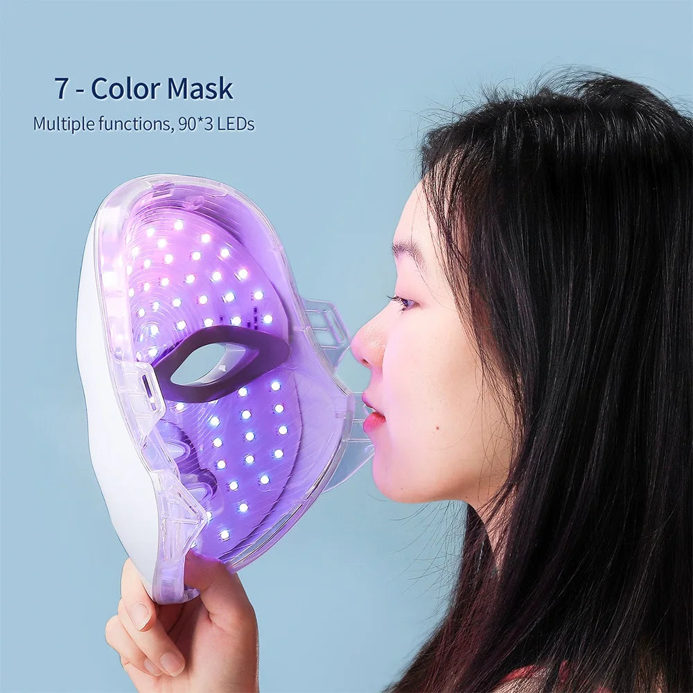SEP Wireless LED Beauty Mask Skin Tightening & Anti-Aging Facial Neck Device