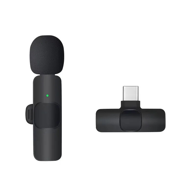 SEP Dual Wireless Lavalier Microphone Mini Audio Recorder for iPhone & Android