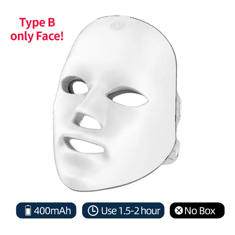 SEP Wireless LED Beauty Mask Skin Tightening & Anti-Aging Facial Neck Device