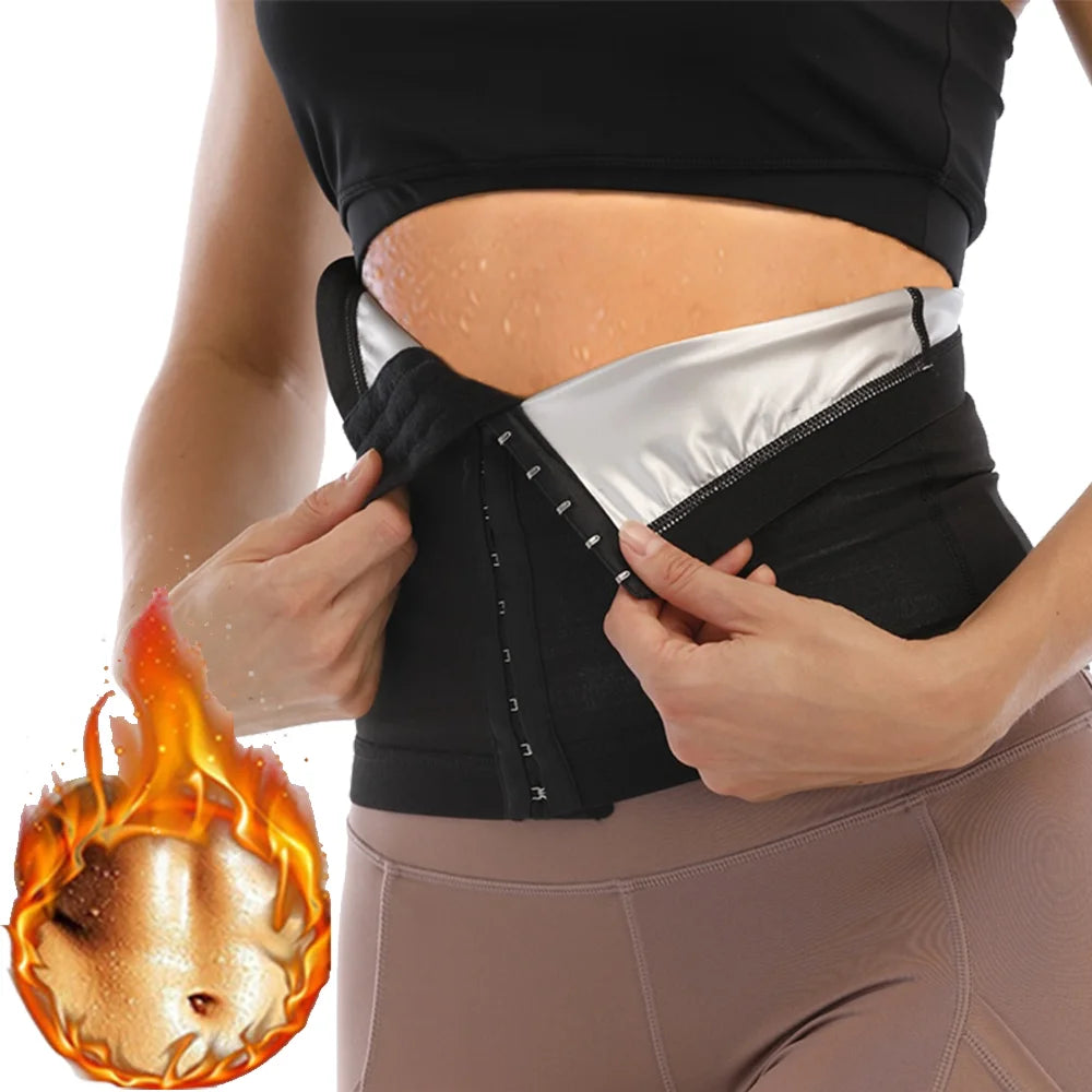 SEP Women  Waist Trimmer Belt Fitness Shapewear Fat Burning Belly Slimming Trainer Corsets
