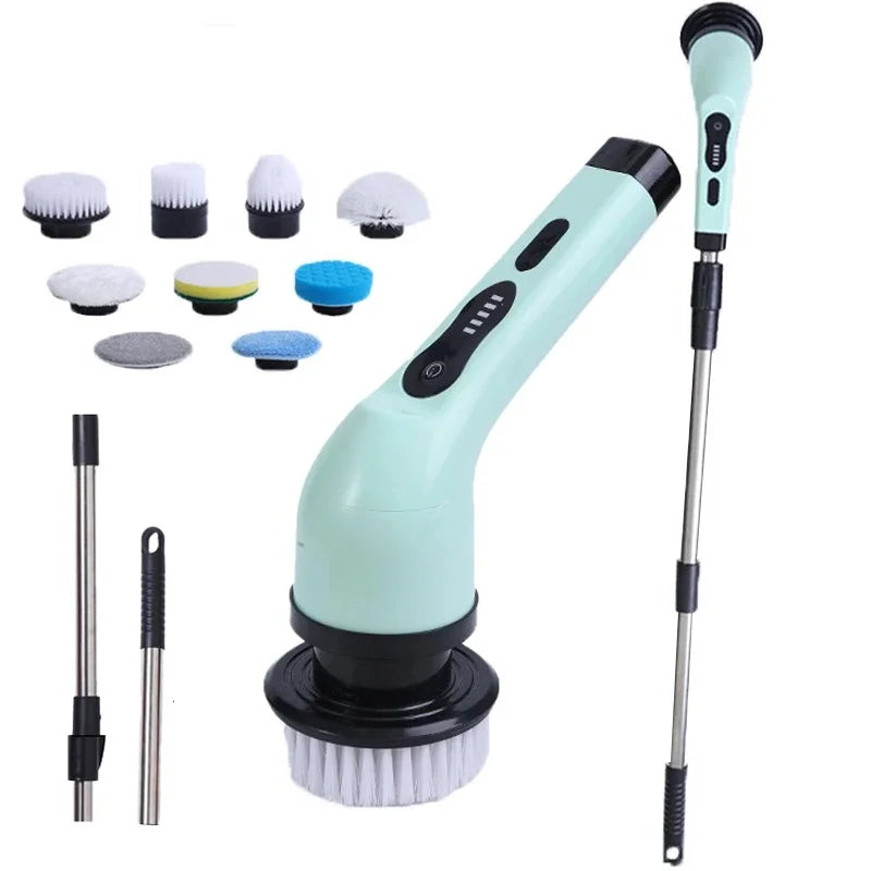 SEP 9-in-1 Electric Cleaning Brush Spin Scrubber for Kitchen, Bathroom & Home