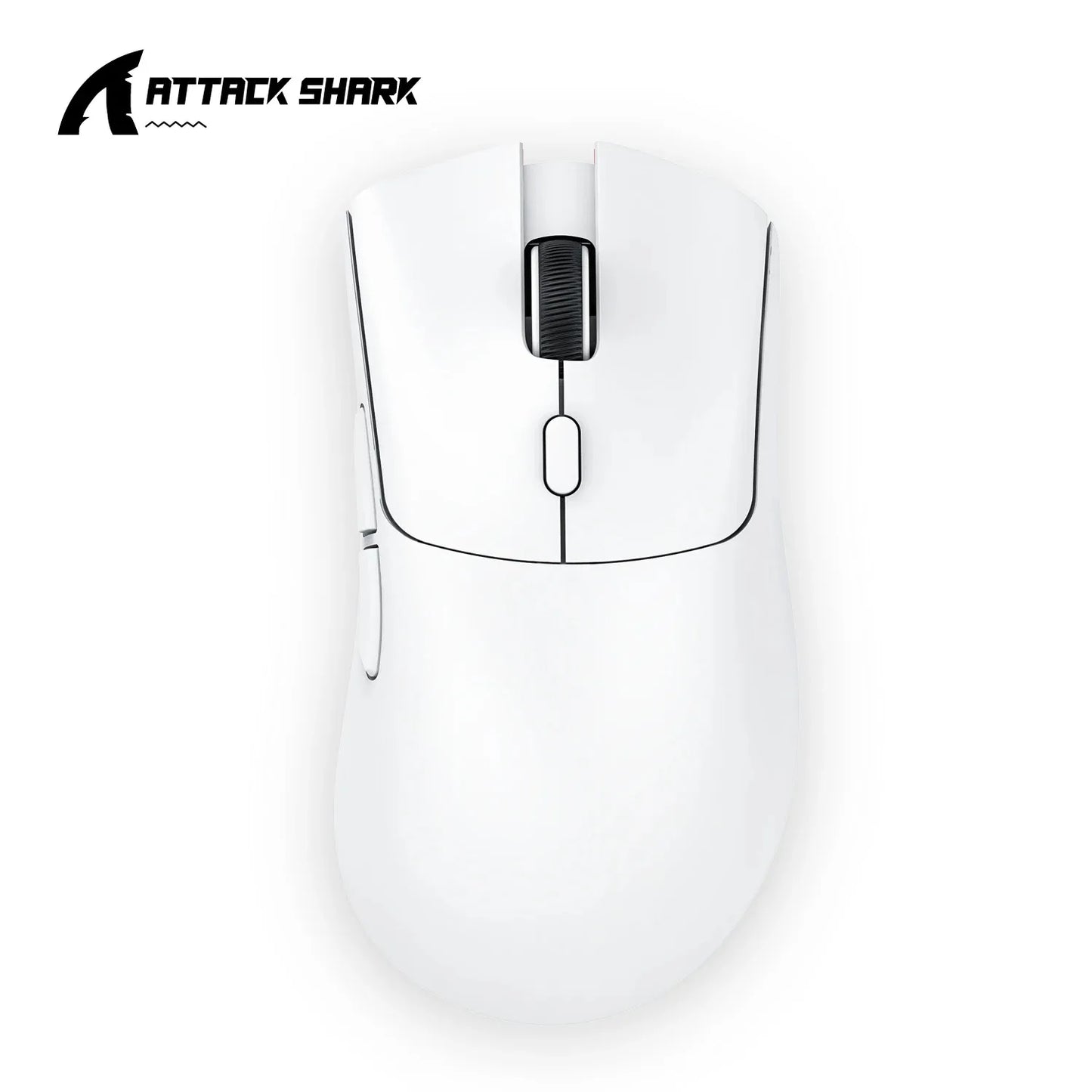 Attack Shark R1 Bluetooth Mouse and Grip Tape not Included Mouse 1000 Hz PAW3311 Sensor,Rechargeable Tri-mode,Ergonomic