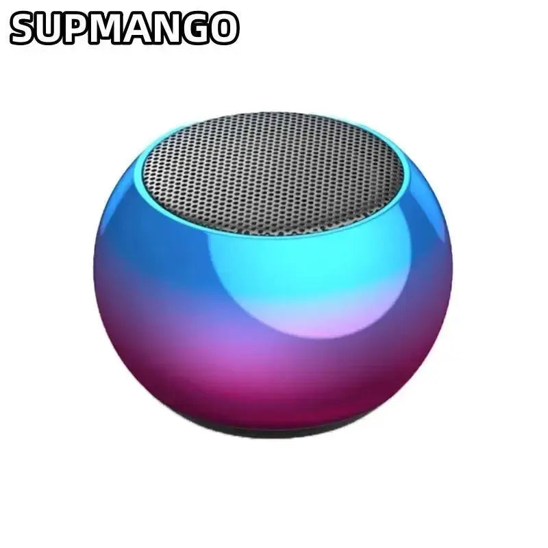 Supmango Portable Bluetooth Speaker Mini Wireless Subwoofer with Heavy Stereo Sound